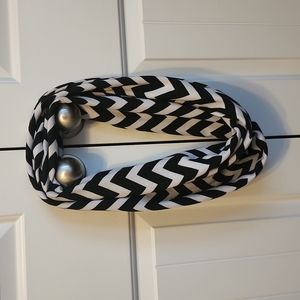 WB Women's Chevron Tube Infinity Scarf